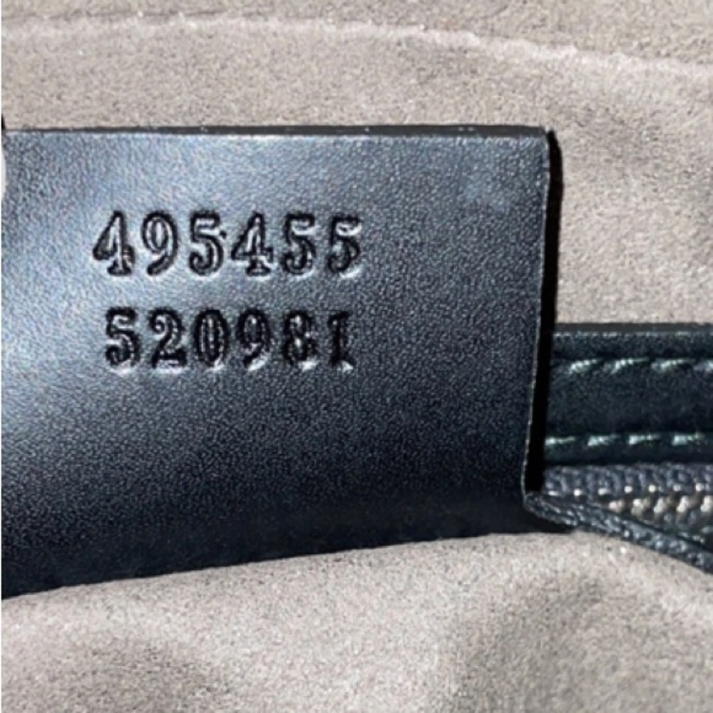 GUCCI GG SIGNATURE SUPREME EDEN WRISTLET POUCH COSMETIC MAKEUP CLUTCH BAG - Picture 3 of 9